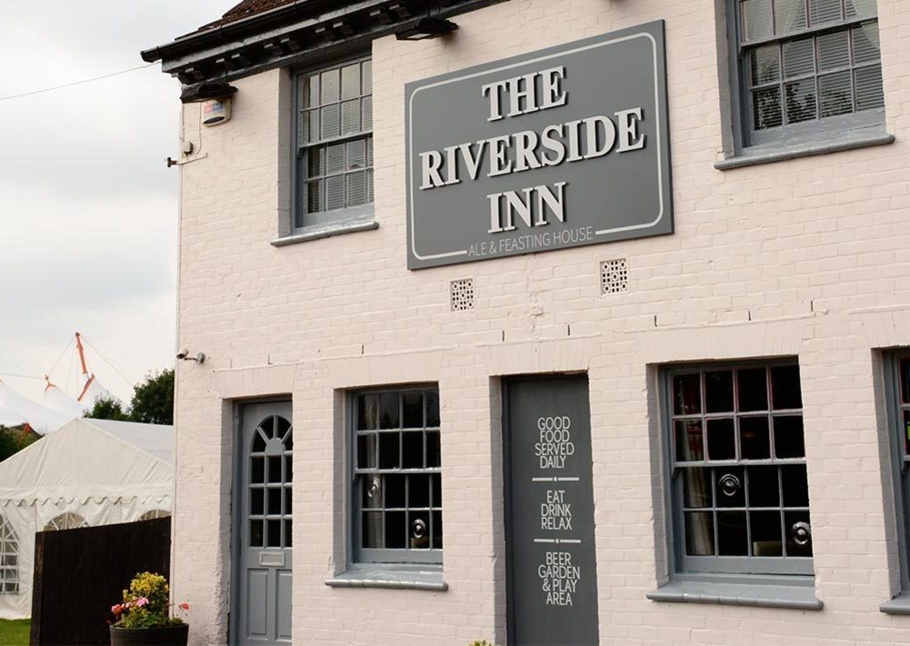 Riverside Inn Entrance